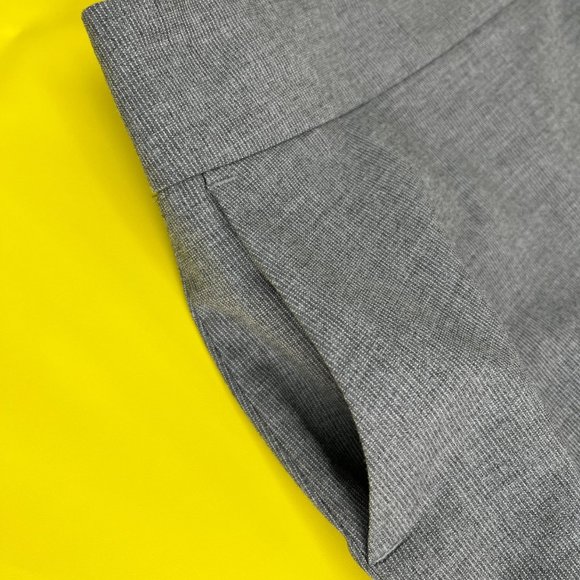 Old Navy Stretch A-Line Pinstripe Gray Skirt, Size 1 - Picture 2 of 8